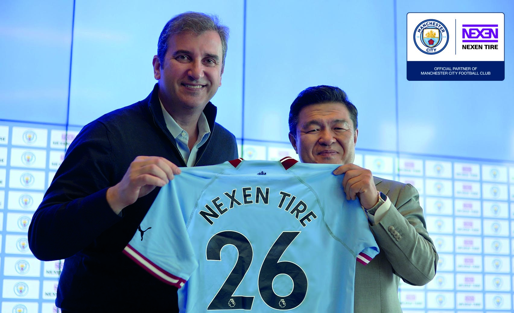 Nexen Tire renews with Man City but drops sleeve patch sponsorship