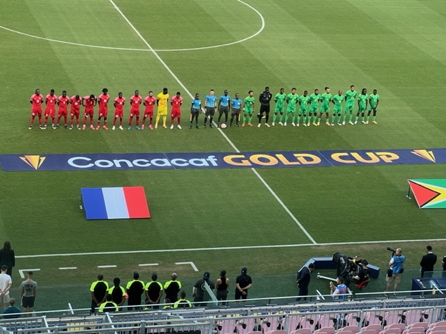 Lightening break, sloppy own goal and no sight of Messi. Guadeloupe into Gold Cup groups