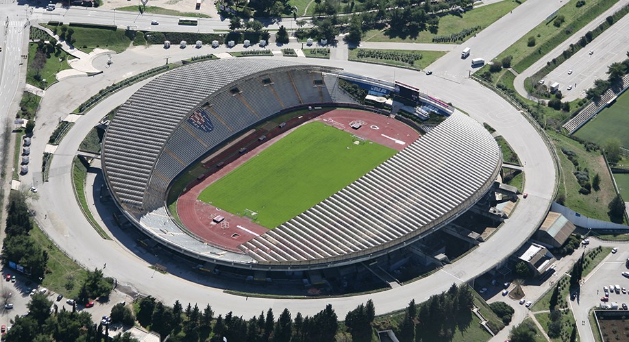Split Croatia October 1 2023 Stadium Stock Photo 2369285441