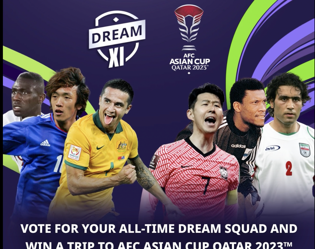 AFC kicks off 6-month countdown to Asian Cup with Dream XI fan campaign