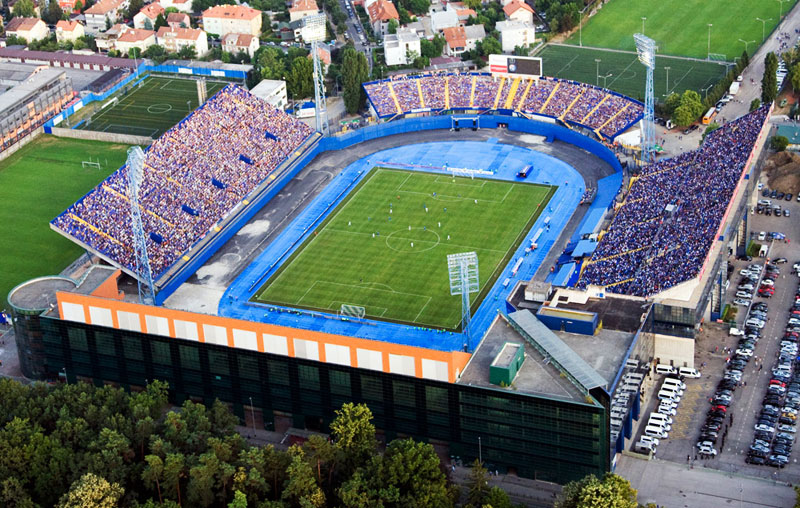 Stadion Poljud (Split, Croatia)  Stadium architecture, Football stadiums,  Soccer stadium