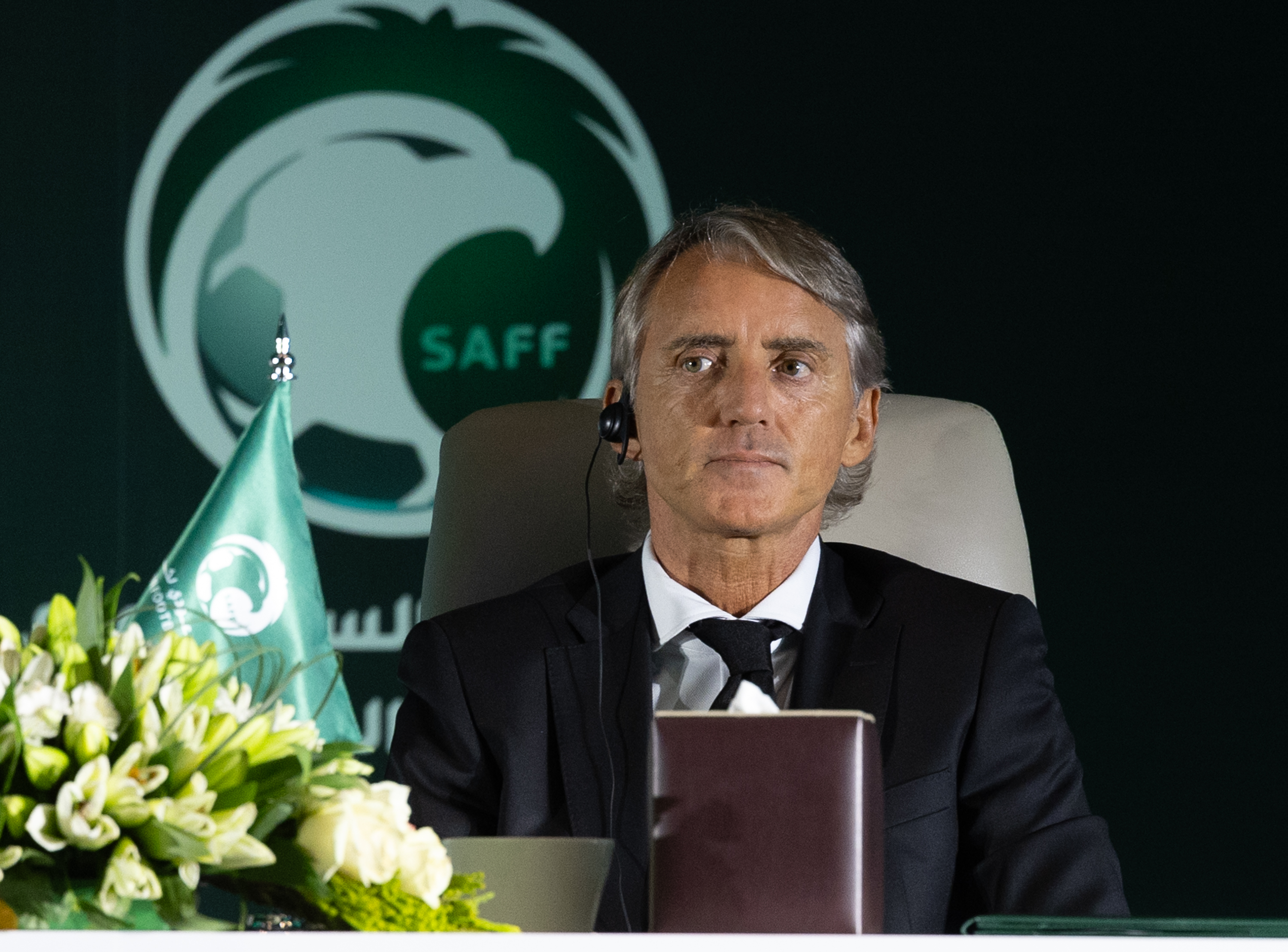 Roberto Mancini takes over as Saudi Arabia's coach