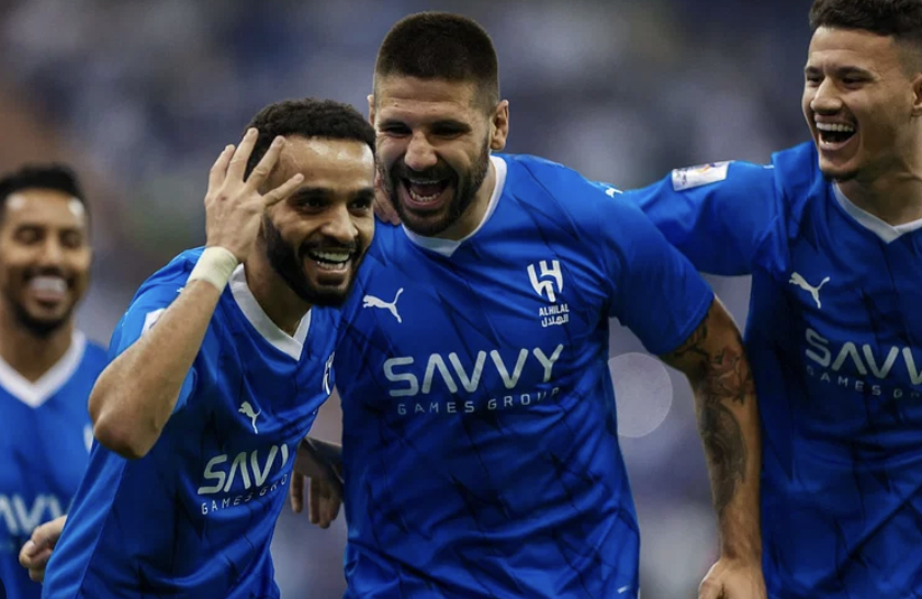 Saudi Al-Hilal Beats Iran's Nassaji with Hat-Trick in AFC