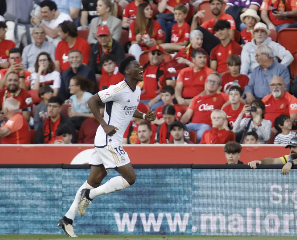 Mallorca chases away fan after more monkey gestures during Real Madrid match