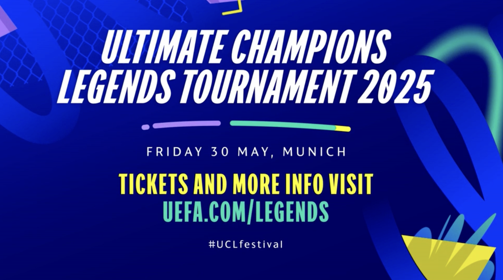 Lendas para jogar antes da UCL. As finais do SAP Garden fazem secção do Festival de Fan Festival dos Campeões.