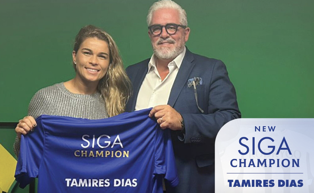 Os campeões da SIGA expandiram a soma da mito do Brasil, Mauro Silva e Tamires Dias.