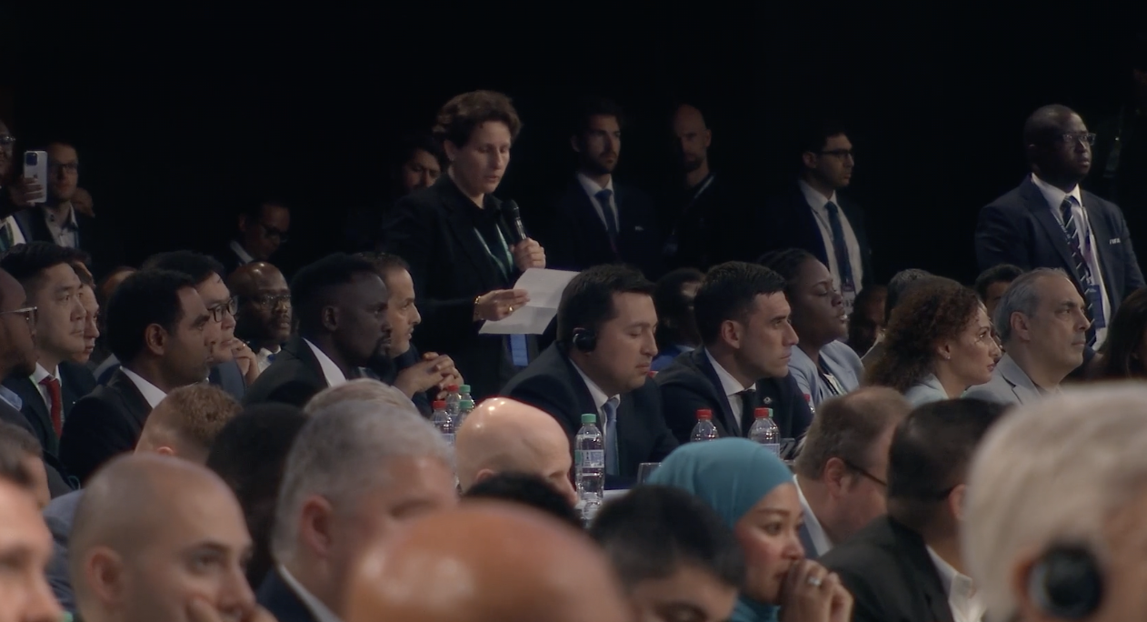 A Palestina FA ganha o calor do Congresso da FIFA, mas foi fechada sem misericórdia pelos executivos da FIFA.