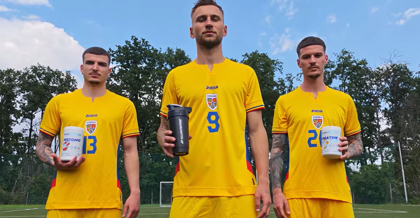 Romanian FA fuels national team sponsorship with multi-year Allnutrition deal